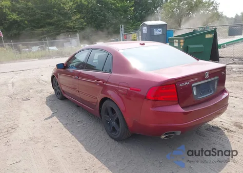 2005 Acura Tl из США, поврежденный, VIN 19UUA66295A073011